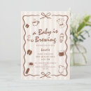 Search for retro baby shower invitations Whimsical