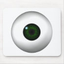 Search for green eyes mouse mats Eyeball