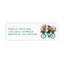 Search for bicycle return address labels Simple