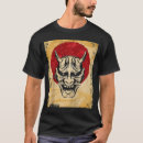 Search for oni mask tshirts Fighter