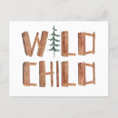 Search for wild child postcards Watercolor