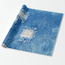 Search for blue denim wrapping paper Apparel