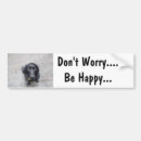 Search for worry bumper stickers Happy