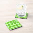 Search for lime green coasters Pattern