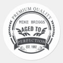 Search for ageing round stickers Funny