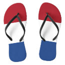 Search for red white and blue flipflops Trendy
