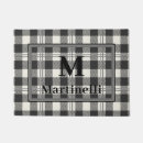 Search for buffalo plaid doormats Rustic