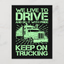 Search for truck postcards Green
