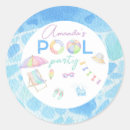 Search for swimming pool stickers Kids pool party