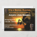 Search for tiki shower invitations Tropical
