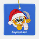 Search for santa naughty list christmas tree decorations Cute