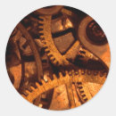 Search for clockwork stickers Brass
