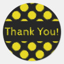 Search for yellow polka dot stickers Fun