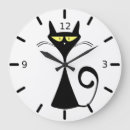 Search for black cat clocks Numbers