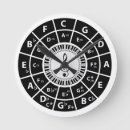 Search for circle of fifths clocks Black