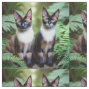 Search for siamese cat fabric Cats