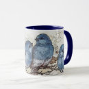 Search for cute blue bird mugs Vintage