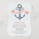 Search for anchor baby shower invitations Maritime