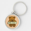Search for tenderness key rings Bear