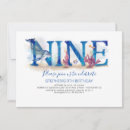 Search for 9 year old invitations Under the sea