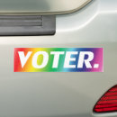 Search for voter bumper stickers Election