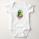 Search for little duck baby clothes Watercolor