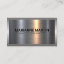 Search for aluminum business cards Metal