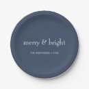 Search for merry and bright plates Modern christmas
