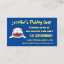 Search for shark business cards Great white shark