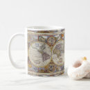 Search for vintage world map mugs Globe