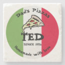 Search for pizza coasters Food