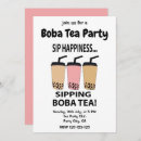 Search for boba invitations Tapioca
