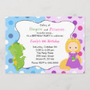 Search for princess and dragon party invitations Kids