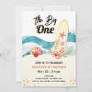 Search for beach 1st birthday invitations Aloha