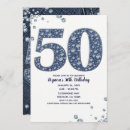 Search for bling 50th birthday invitations Party