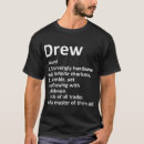 Search for drew tshirts Definition