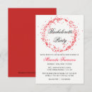 Search for simple hen party invitations Red