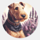 Search for airedale terrier stickers Puppy