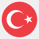 Search for turkish flag stickers Red