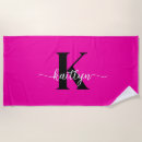 Search for hot pink beach towels Initial
