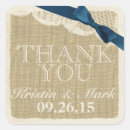 Search for burlap bridal shower stickers Vintage