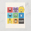 Search for sesame street characters postcards Cookie monster
