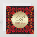 Search for business monogram invitations Stylish