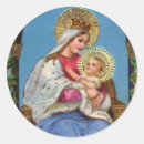 Search for virgin mary and baby jesus stickers Vintage