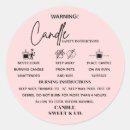 Search for warning stickers Small business