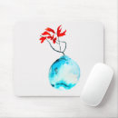 Search for blue vase mouse mats Still life
