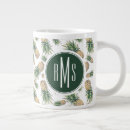 Search for pineapple pattern mugs Trendy