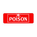 Search for vintage poison labels Skull and crossbones