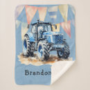 Search for farm tractor blankets Blue
