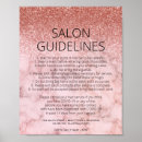 Search for salon business posters Glitter
